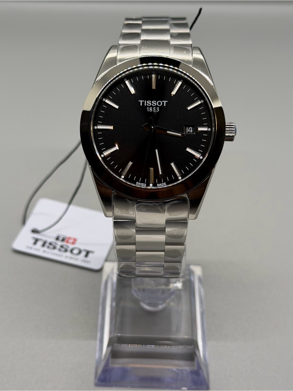 Tissot Gentleman Black Dial Men’s Watch Quartz 40mm – T127.410.11.051.00